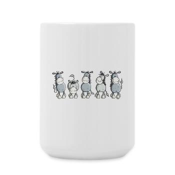 Funny Donkey - Animal - Large Mug 440 ml - white - Front