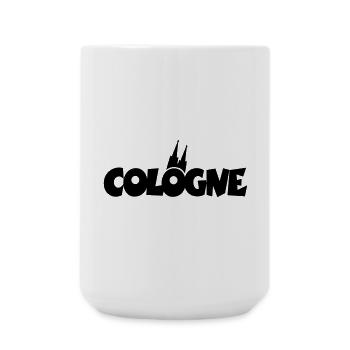 Cologne Kölner Dom Köln - Große Tasse 440 ml - Weiß - Vorne