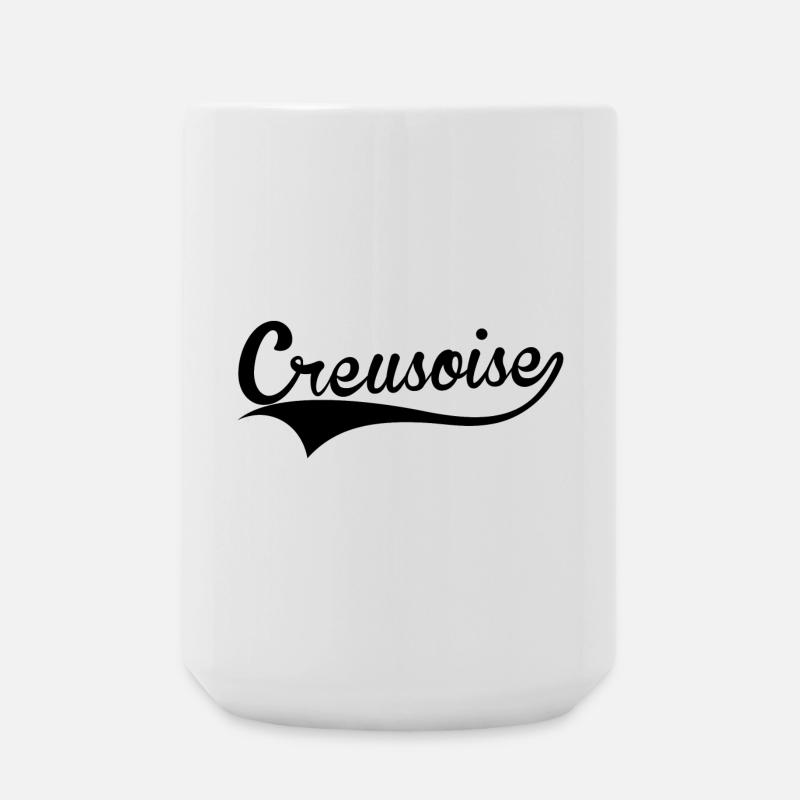 Creusoise - Grande tasse 440 ml - blanc