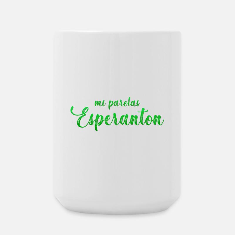 Mes parolas d’Espéranton - Grande tasse 440 ml - blanc