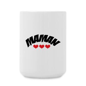 Mom / Mother's Day - Large Mug 440 ml - white - Front