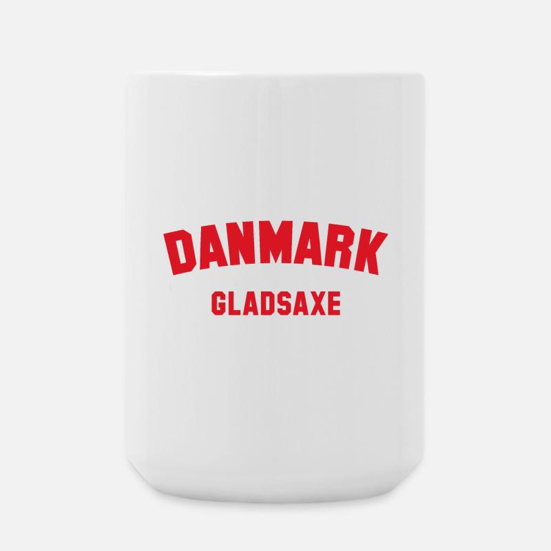 GLADSAXE Danmark Dänemark - Große Tasse 440 ml - Weiß