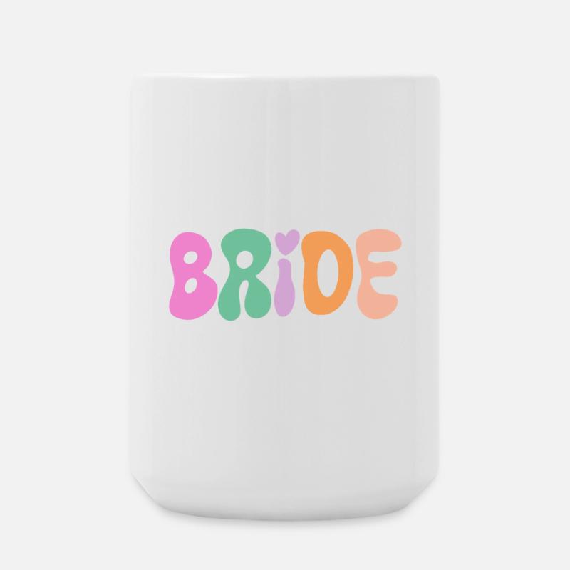 Braut - Große Tasse 440 ml - Weiß