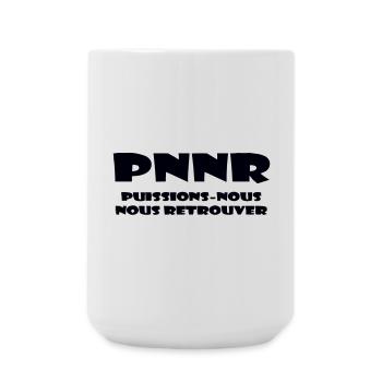Design Graphique Abstrait - Grande tasse 440 ml - blanc - Devant