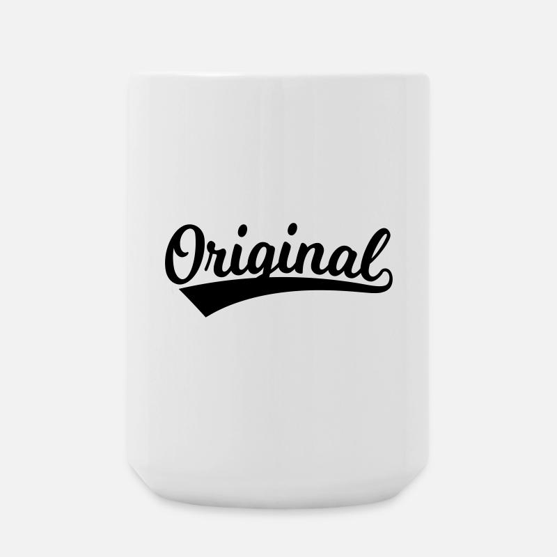 Original lettering - Large Mug 440 ml - white