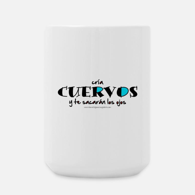Cria cuervos - Grande tasse 440 ml - blanc
