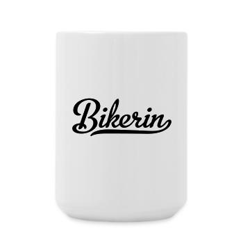 2541614 112658685 Bikerin - Große Tasse 440 ml - Weiß - Vorne