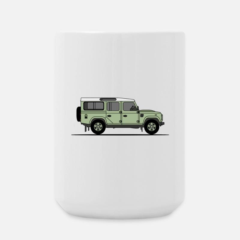 Defender 110 - Large Mug 440 ml - white