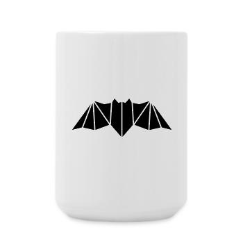 fledermausflaeche - Grande tasse 440 ml - blanc - Devant
