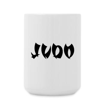 judo - Grande tasse 440 ml - blanc - Devant