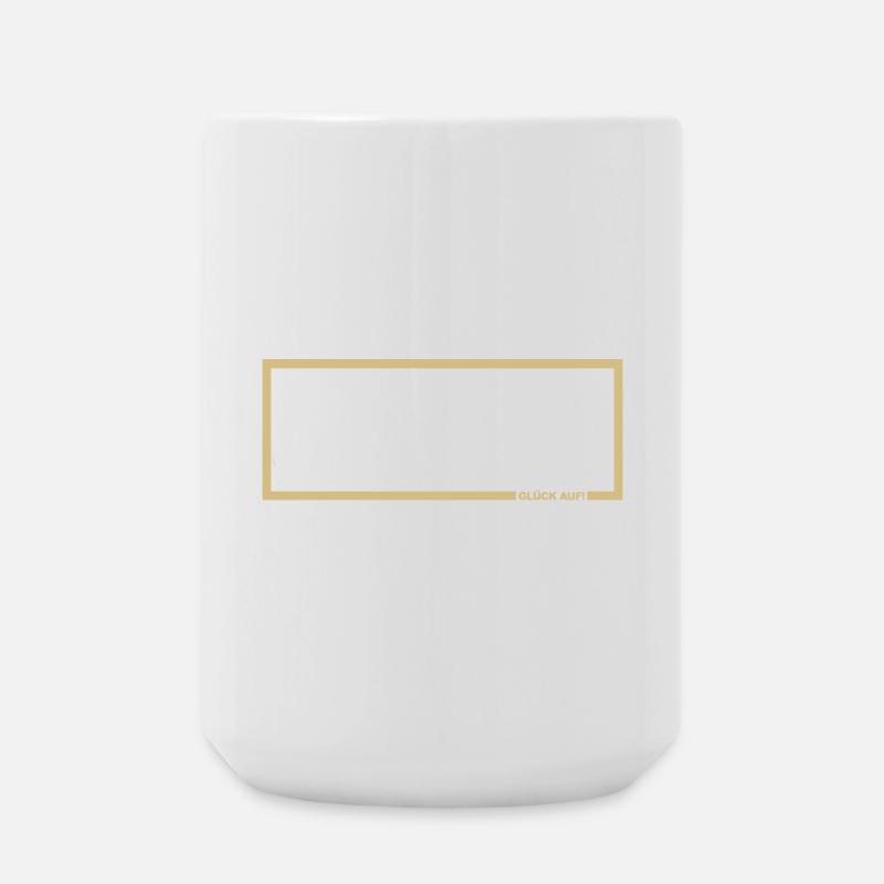 KMPL - Buddy gold - Large Mug 440 ml - white