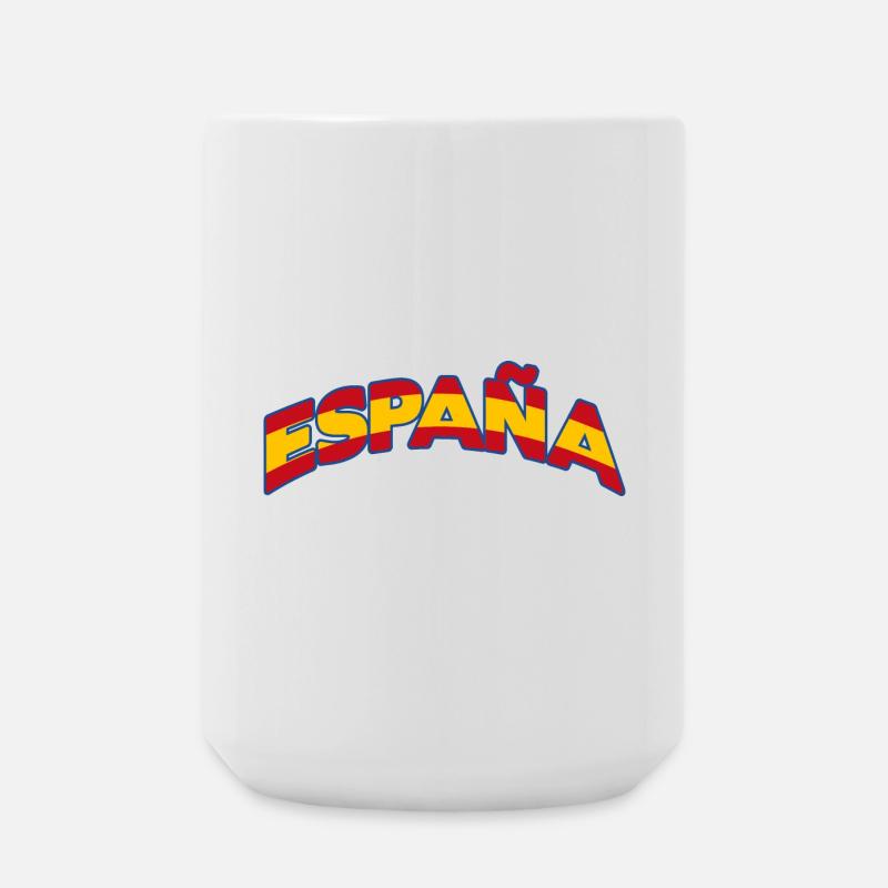 Spanien 1 - Große Tasse 440 ml - Weiß