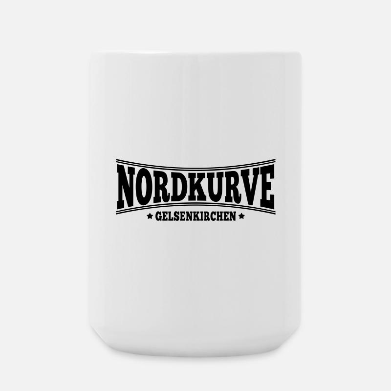 Nordkurve Gelsenkirchen | Farbe änderbar - Große Tasse 440 ml - Weiß