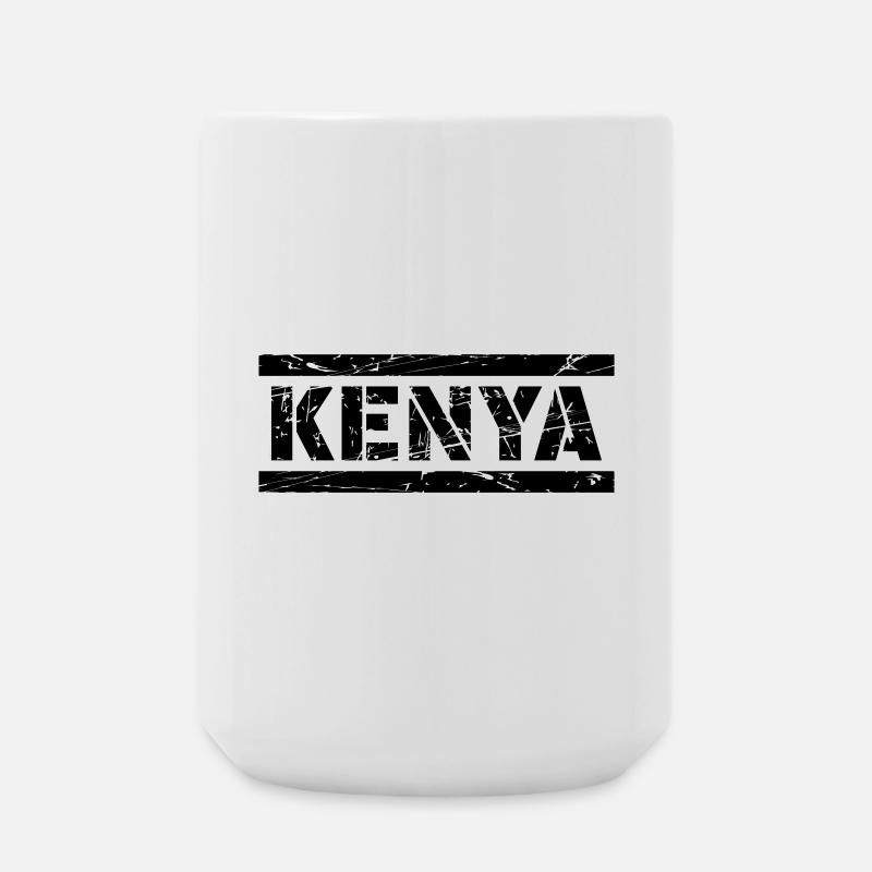 Kenya - Grande tasse 440 ml - blanc