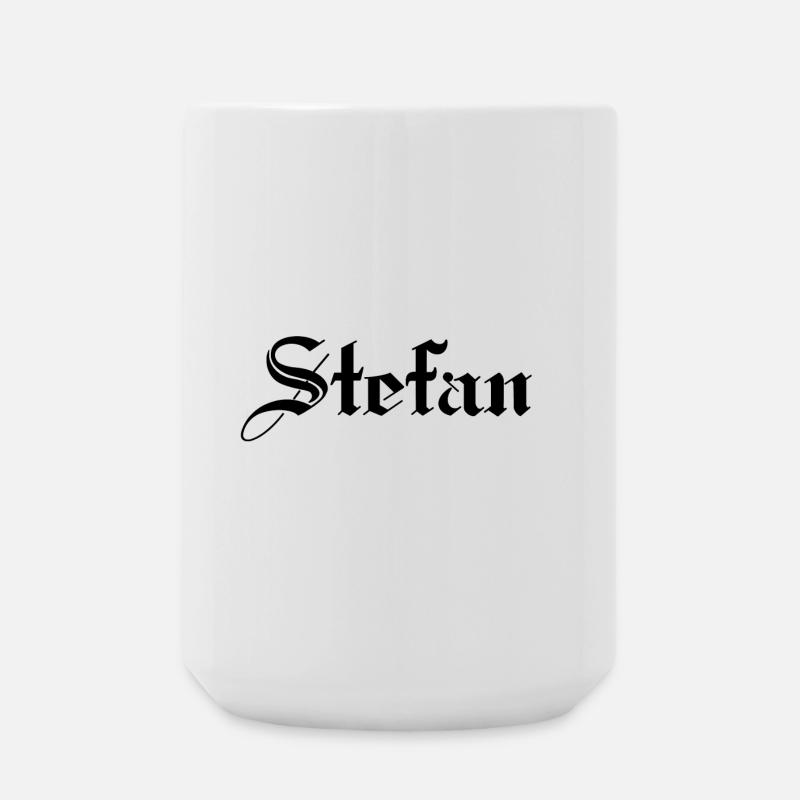 Stefan - Große Tasse 440 ml - Weiß