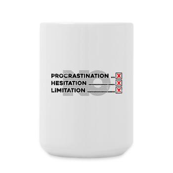 Veuillez fournir l’image du design - Grande tasse 440 ml - blanc - Devant