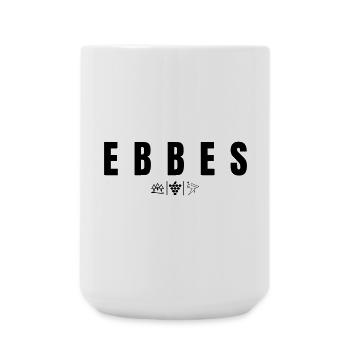 Ebbes - Large Mug 440 ml - white - Front