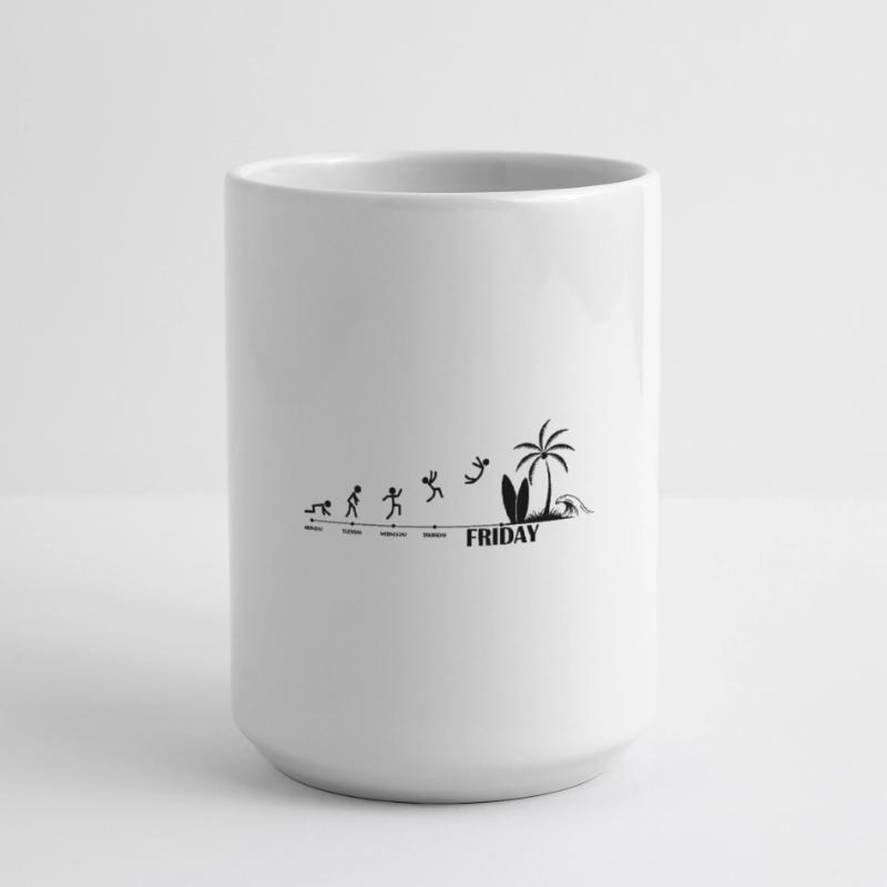 Finally Friday Beach Evolution Large Mug 440 ml