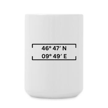 Coordinates Davos Minimalist - Large Mug 440 ml - white - Front