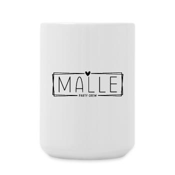 Malle Party Crew - Große Tasse 440 ml - Weiß - Vorne