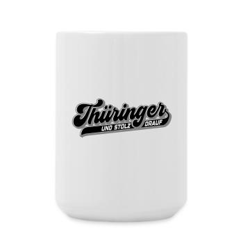 Thuringians and pride in it | Colors can be changed - Large Mug 440 ml - white - Front