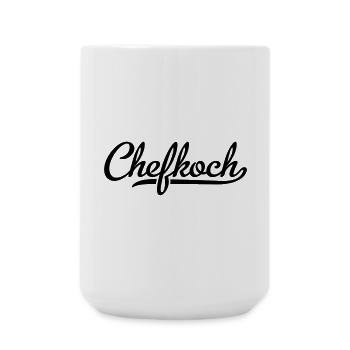Chefkoch - Große Tasse 440 ml - Weiß - Vorne