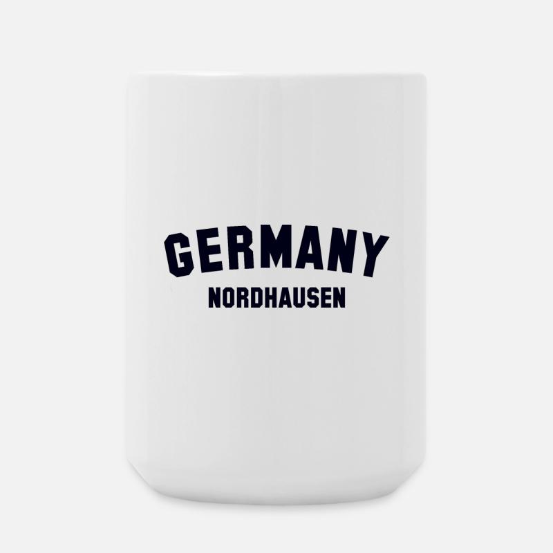 NORDHAUSEN Germany - Große Tasse 440 ml - Weiß