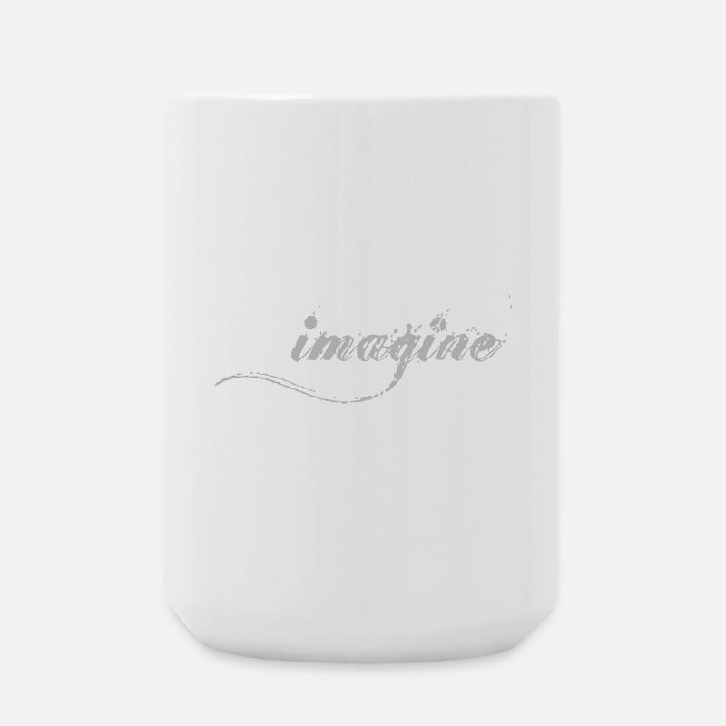 imagine  - Große Tasse 440 ml - Weiß