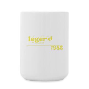 legend born 1985 birthday gift vintage 1985 - Large Mug 440 ml - white - Front