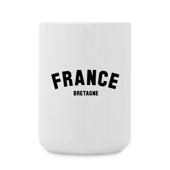 BRETAGNE France Frankreich - Große Tasse 440 ml - Weiß - Vorne