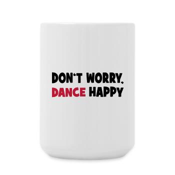 dance - Large Mug 440 ml - white - Front