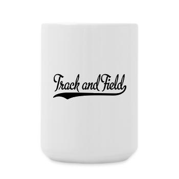 2541614 15360241 track and field - Große Tasse 440 ml - Weiß - Vorne