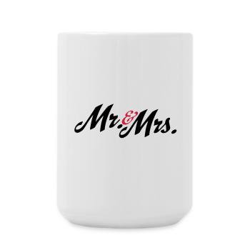 wedding - Large Mug 440 ml - white - Front