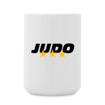 [ Judo ] - Grande tasse 440 ml - blanc - Devant
