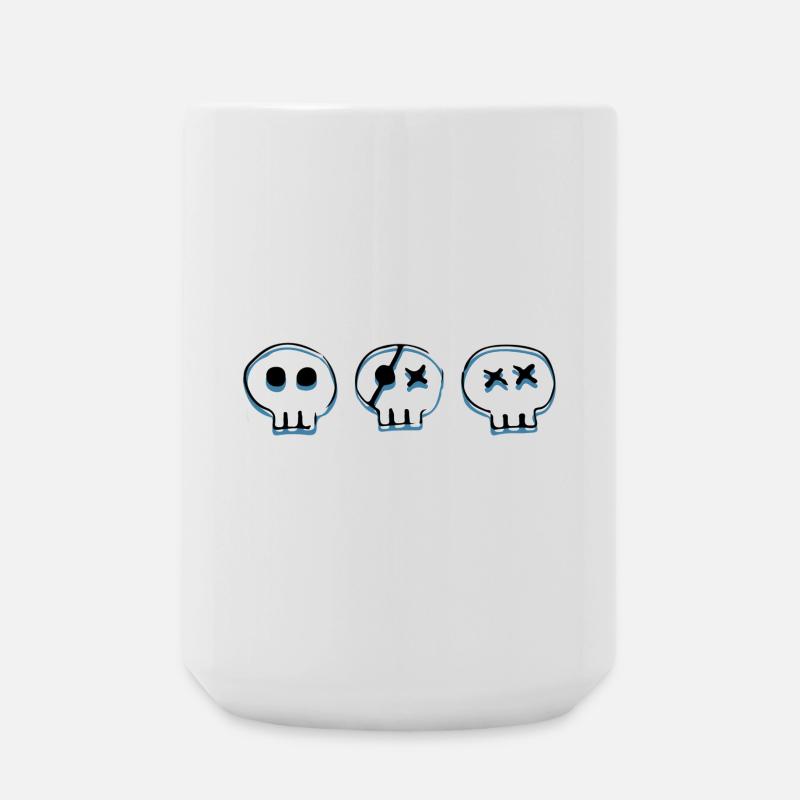 Os Crânes - Grande tasse 440 ml - blanc