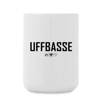 Uffbasse - Große Tasse 440 ml - Weiß - Vorne