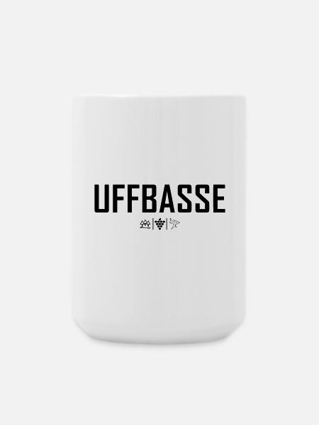 Uffbasse - Große Tasse 440 ml - Weiß