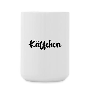 Käffchen - Große Tasse 440 ml - Weiß - Vorne
