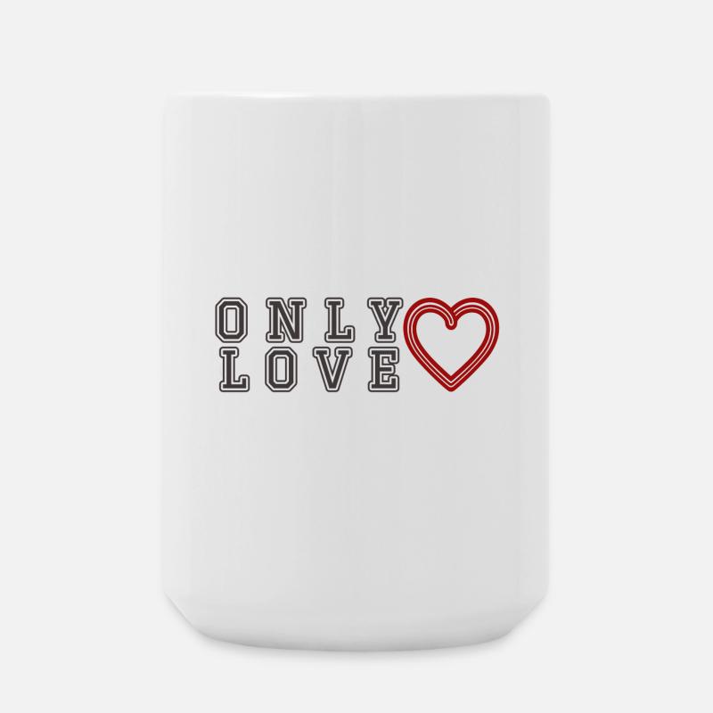 Only L - Large Mug 440 ml - white