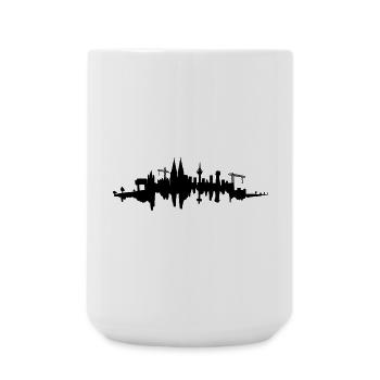 Horizon de Cologne - Grande tasse 440 ml - blanc - Devant