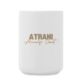 Atrani Amalfi Coast Scenic Design - Large Mug 440 ml - white - Front
