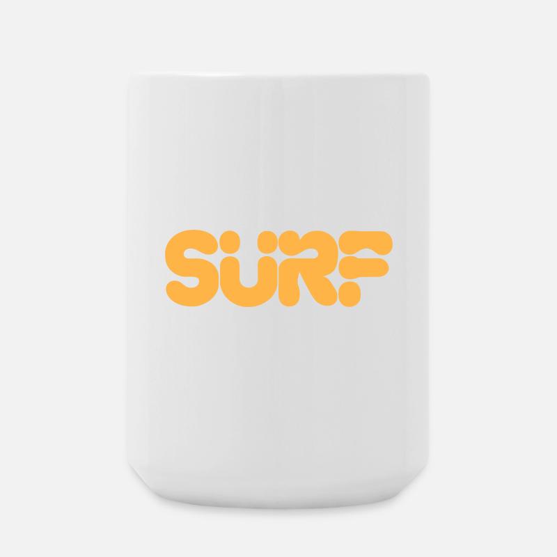 Vibrant Abstract Graphic Design - Large Mug 440 ml - white