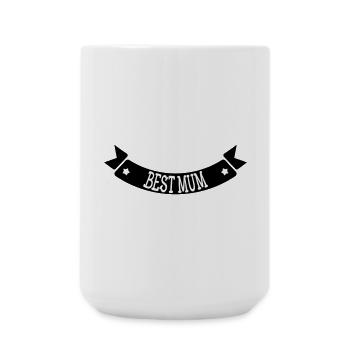 Best Mom - Mother's Day - Large Mug 440 ml - white - Front