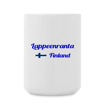 Lappeenranta, Finnland - Stilvolle Drucke - Große Tasse 440 ml - Weiß - Vorne