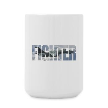 Fighter F-14 Tomcat - Large Mug 440 ml - white - Front