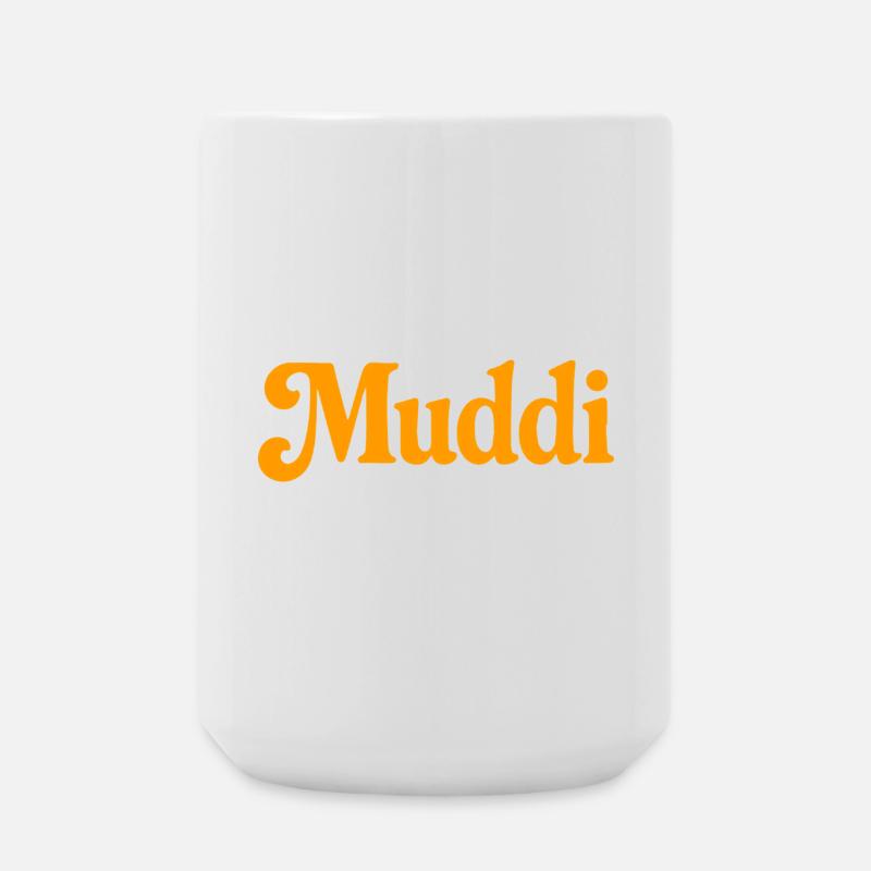 Muddi - Große Tasse 440 ml - Weiß