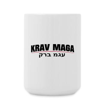 KravMaga Original - Große Tasse 440 ml - Weiß - Vorne