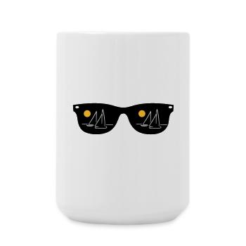 sail - Large Mug 440 ml - white - Front