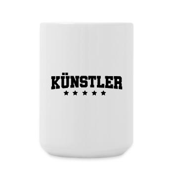 Kuenstler - Große Tasse 440 ml - Weiß - Vorne