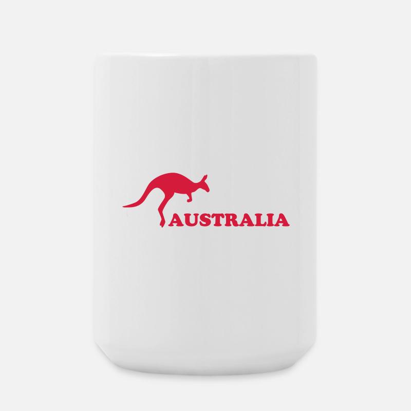 Australien - Australia - Große Tasse 440 ml - Weiß